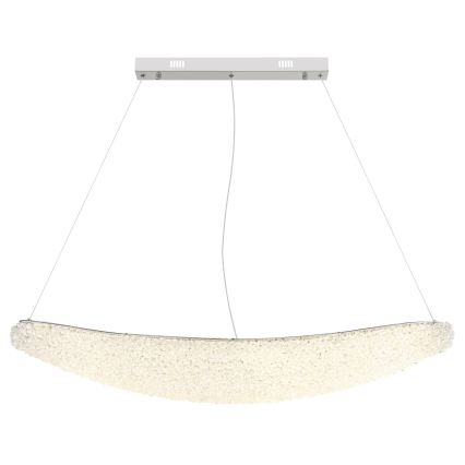 Globo - LED luster na sajli s mogućnošću prigušivanja LED/40W/230V 2700-6000K sjajni krom + daljinski upravljač