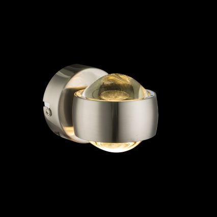 Globo - LED zidna svjetiljka LED/7W/230V 3000K matni krom