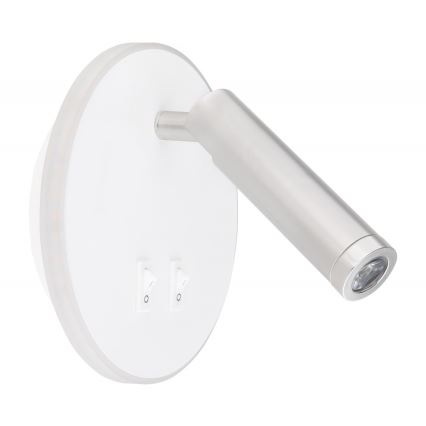 Globo - LED Zidna reflektorska svjetiljka LED/6W + LED/1W/230V