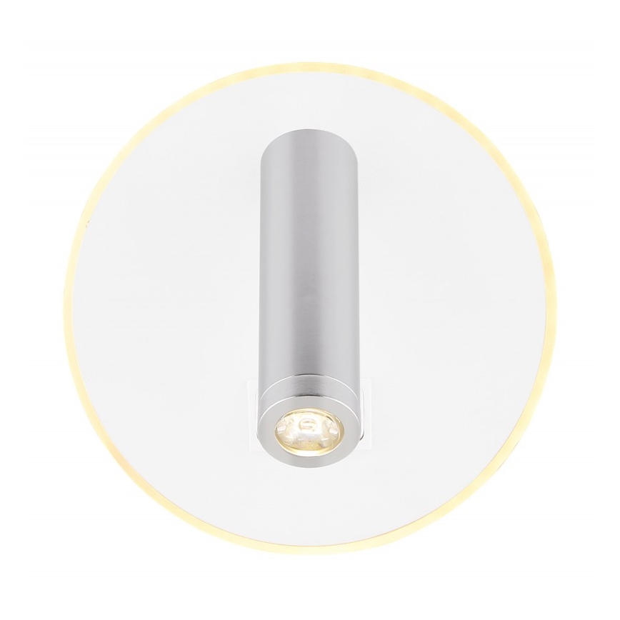 Globo - LED Zidna reflektorska svjetiljka LED/6W + LED/1W/230V