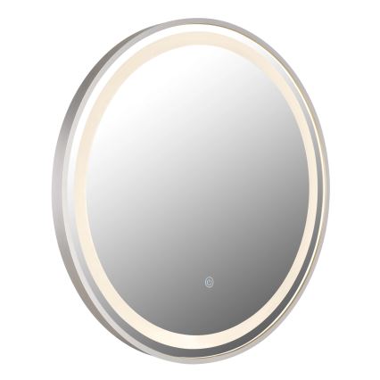 Globo - LED Prigušivo zidno ogledalo s pozadinskim osvjetljenjem LED/10W/230V 2700/4000/6500K pr. 50 cm