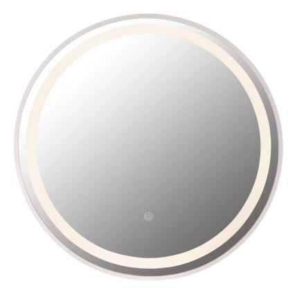 Globo - LED Prigušivo zidno ogledalo s pozadinskim osvjetljenjem LED/10W/230V 2700/4000/6500K pr. 50 cm