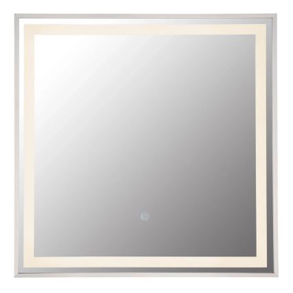 Globo - LED Prigušivo zidno ogledalo s pozadinskim osvjetljenjem LED/10W/230V 2700/4000/6500K 50x50 cm