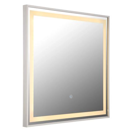 Globo - LED Prigušivo zidno ogledalo s pozadinskim osvjetljenjem LED/10W/230V 2700/4000/6500K 50x50 cm