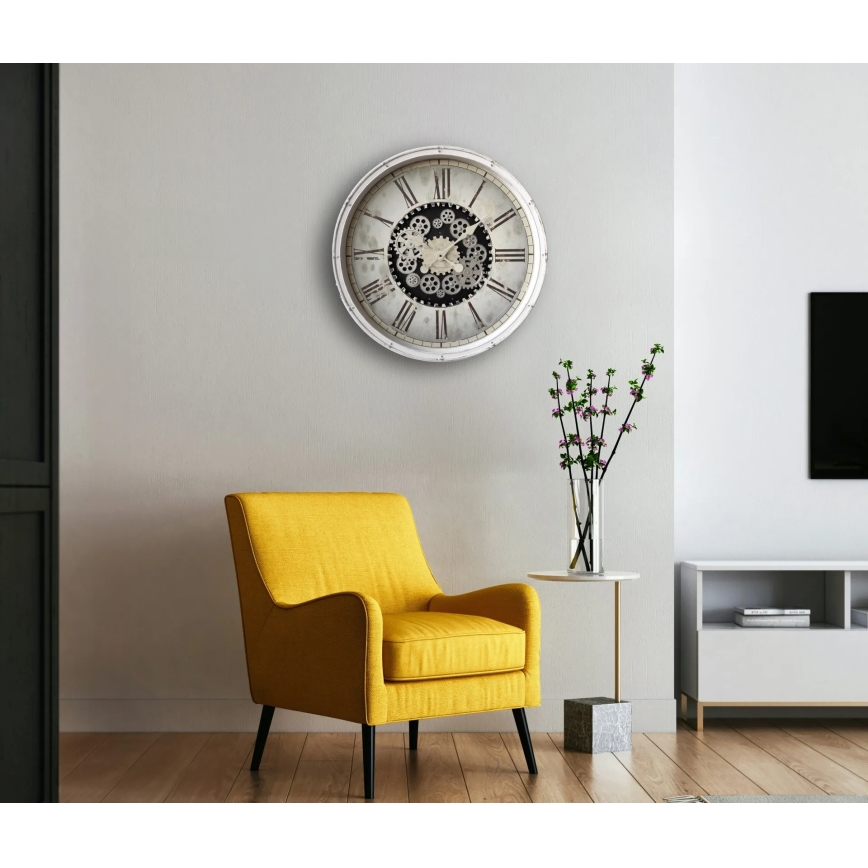 Globo - Zidni sat promjera 76 cm, 3x AA