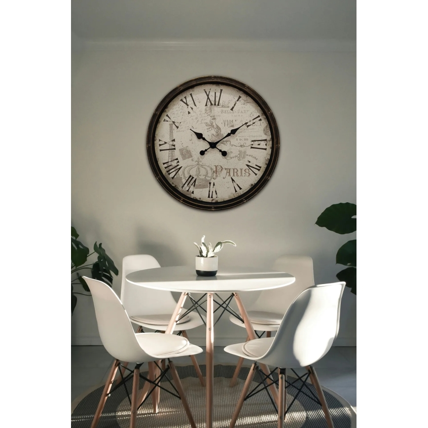 Globo - Zidni sat promjer 76 cm 1x AA