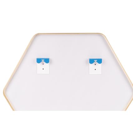 Globo - Zidno ogledalo 70x80 cm zlatno