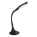 Globo - fleksibilna LED stolna lampa s prigušivanjem na dodir LED/9W/230V 3000/4000/6500K crna
