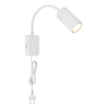 Globo - Fleksibilna zidna lampa 1xGU10/25W/230V bijela