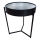 Globo - Konferencijski stolić s ugrađenim satom Ø 49 cm, crni