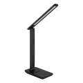 Globo - LED Dodirna prigušiva punjiva stolna lampa LED/5W/5V 2700/4000/6500K 1800 mAh crna