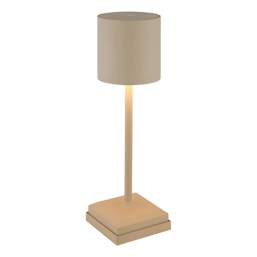 Globo - LED dodirna prigušivačka punjiva stolna lampa LED/1,5W/5V 2200 mAh bež