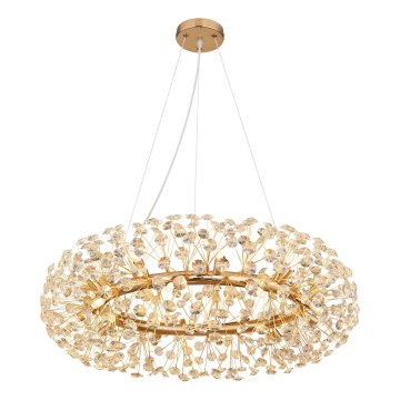 Globo - LED kristalni luster na užetu 20xG9/3,5W/230V