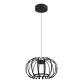 Globo - LED luster na kabelu s mogućnošću prigušivanja LED/40W/230V 3000K crna