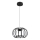 Globo - LED luster na kabelu s mogućnošću prigušivanja LED/40W/230V 3000K crna