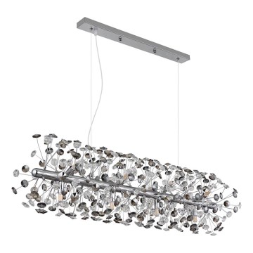 Globo - LED luster na sajli 12xG9/3,5W/230V sjajni krom