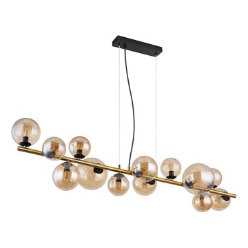 Globo - LED luster na sajli 13xG9/3,5W/230V mesing
