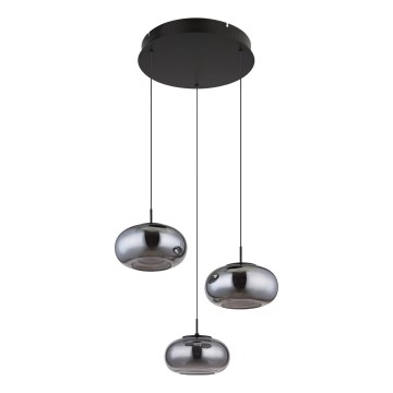 Globo - LED Luster na sajli 3xLED/6W/230V