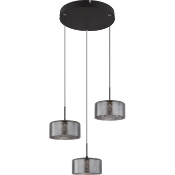 Globo - LED Luster na sajli 3xLED/8W/230V