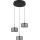Globo - LED Luster na sajli 3xLED/8W/230V