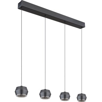 Globo - LED Luster na sajli 4xLED/6W/230V