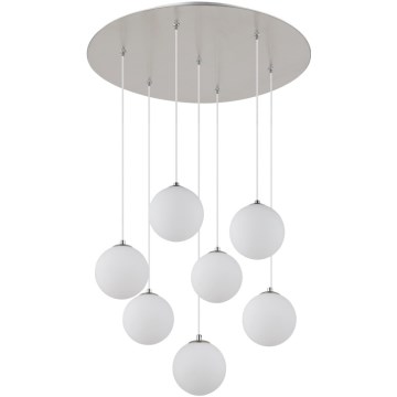 Globo - LED Luster na sajli 7xG9/3,5W/230V bijela