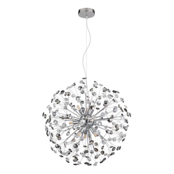 Globo - LED luster na sajli 9xG9/3,5W/230V sjajni krom