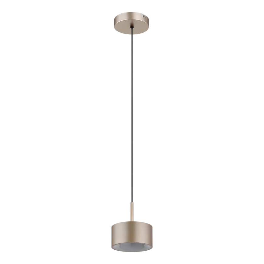 Globo - LED luster na sajli LED/12W/230V 3000K Ø 15 cm bež