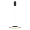 Globo - LED luster na sajli LED/18W/230V 4000K crna