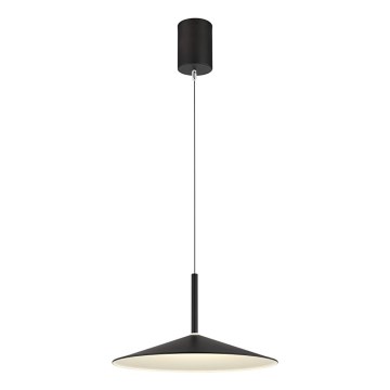 Globo - LED luster na sajli LED/18W/230V 4000K crna