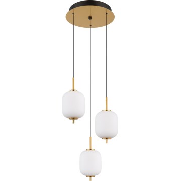 Globo - LED Luster na sajli LED/20W/230V
