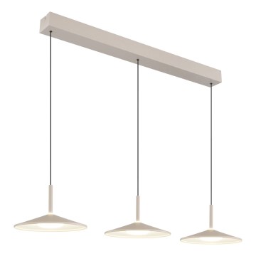 Globo - LED luster na sajli LED/24W/230V 4000K krem