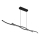 Globo - LED Luster na sajli LED/30W/230V 3000K crna