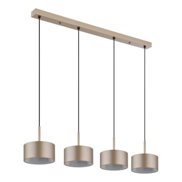 Globo - LED luster na sajli LED/40W/230V 3000K bež