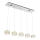 Globo - LED Luster na sajli LED/52W/230V 4000K sjajni krom/prozirna