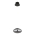 Globo - LED Luster na sajli LED/6W/230V crna