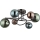 Globo - LED Nadgradni luster 6xG9/3,5W/230V