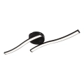 Globo - LED Nadgradni luster LED/12W/230V 3000K crna