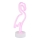 Globo - LED Neonska stolna dekoracija LED/2W/3xAA flamingo