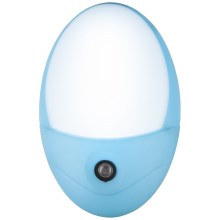 Globo - LED Orijentacijska svjetiljka sa senzorom za utičnicu 4xLED/0,6W/230V