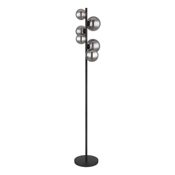 Globo - LED Podna lampa 6xG9/3,5W/230V dimna/crna