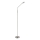Globo - LED podna lampa s dodirnim prigušivačem LED/6,5W/230V 2700/3350/4000K matirani krom