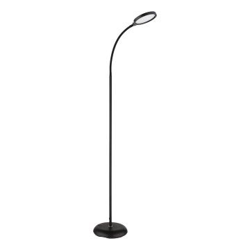 Globo - LED podna lampa s dodirnim upravljanjem i mogućnošću prigušivanja LED/8W/230V 2700K/4000K/6500K crna