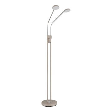 Globo - LED podna lampa s prigušivanjem 2xLED/6,5W/230V 2700/3350/4000K bež
