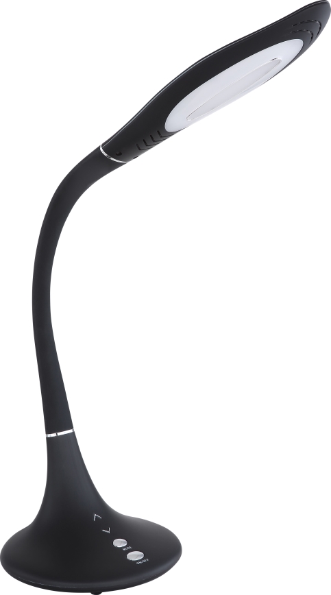 Globo - LED Prigušiva dodirna fleksibilna stolna lampa LED/9W/230V 3000/4500/6500K crna