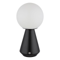 Globo - LED Prigušiva dodirna vanjska stolna lampa LED/1,5W/5V 3000/4500/6500K 1800 mAh IP41 crna