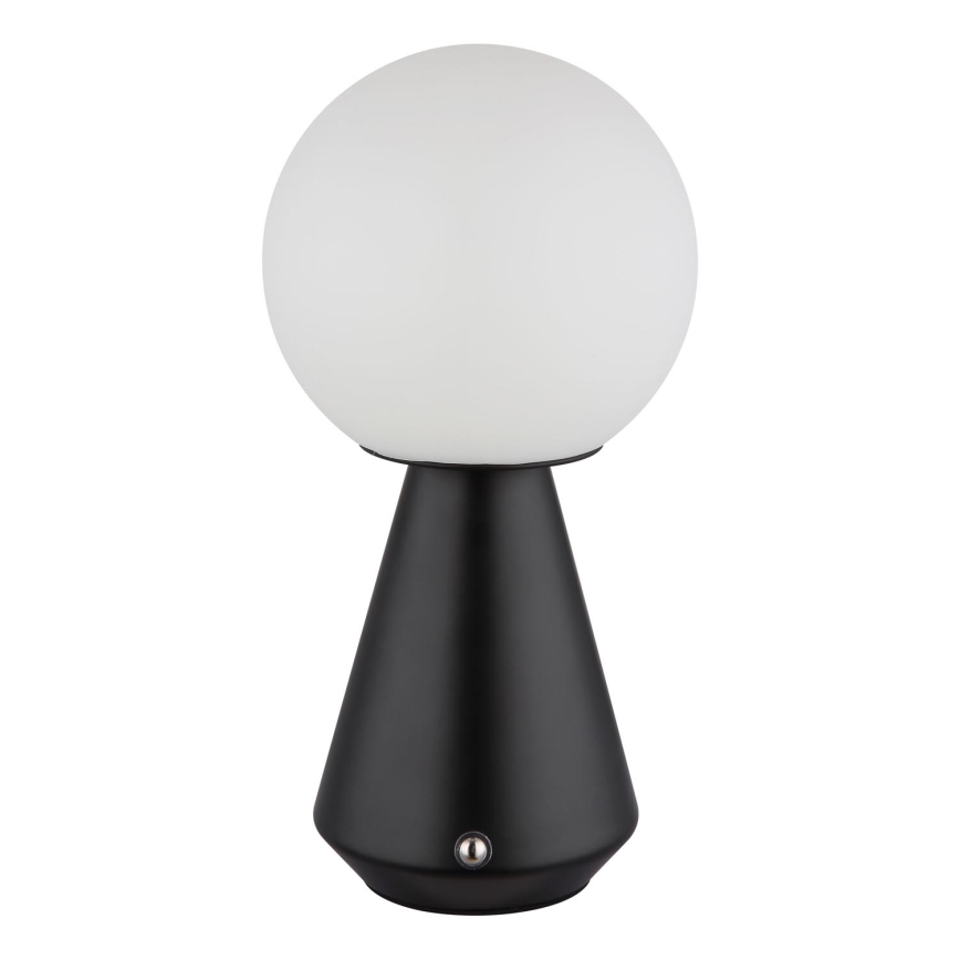 Globo - LED Prigušiva dodirna vanjska stolna lampa LED/1,5W/5V 3000/4500/6500K 1800 mAh IP41 crna