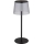 Globo - LED Prigušiva dodirna vanjska stolna lampa LED/1,8W/5V IP44 1800 mAh crna/dimna