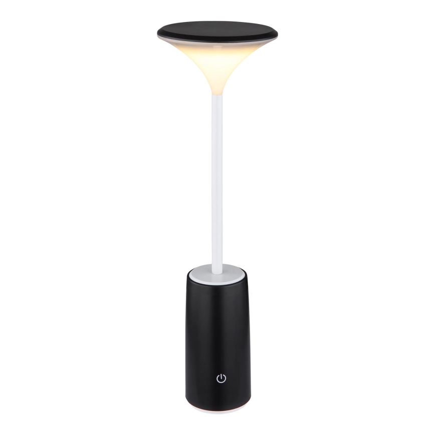 Globo - LED Prigušiva punjiva dodirna stolna lampa LED/1,2W/3,7V 3000K 1500mAh crna