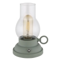 Globo - LED Prigušiva punjiva dodirna stolna lampa LED/1W/3,7V 1200 mAh zelena